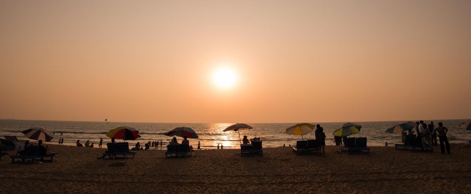 2 Bedroom Apartment In Resort On Candolim Beach Baga Kültér fotó