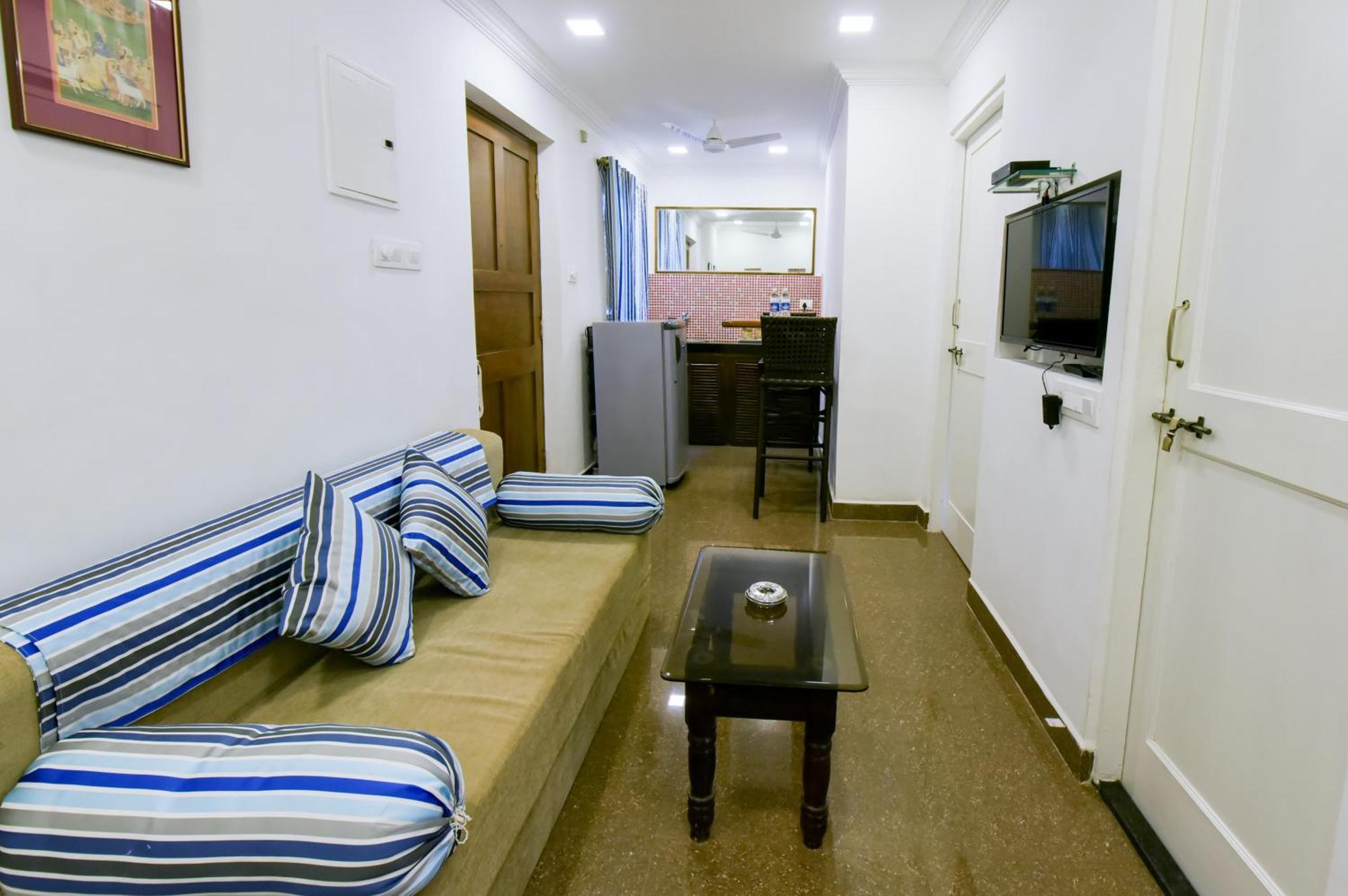 2 Bedroom Apartment In Resort On Candolim Beach Baga Kültér fotó