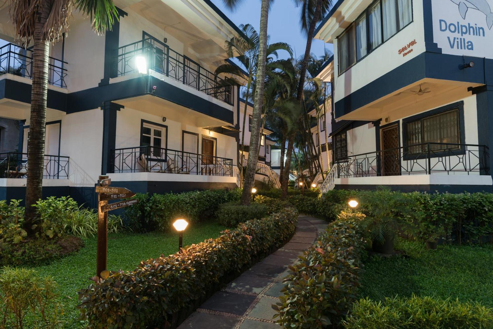 2 Bedroom Apartment In Resort On Candolim Beach Baga Kültér fotó
